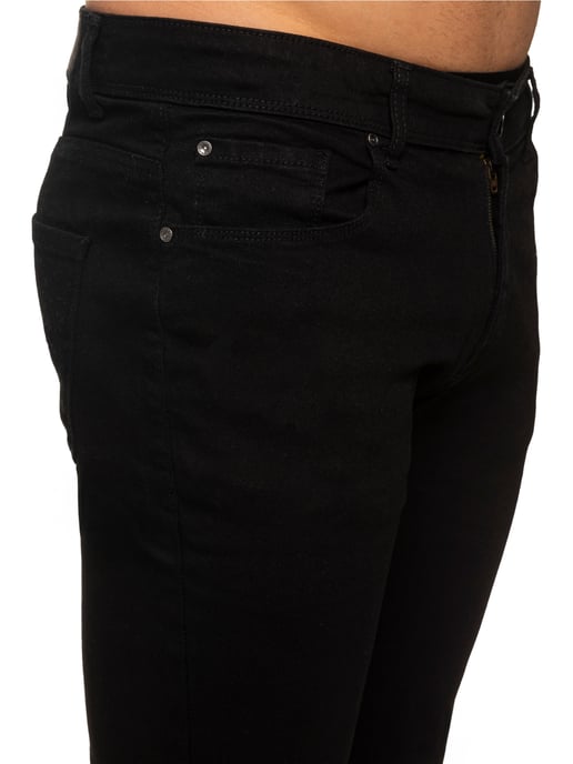 Enzo Heren Slim Stretch Denim Jeans - Image 3